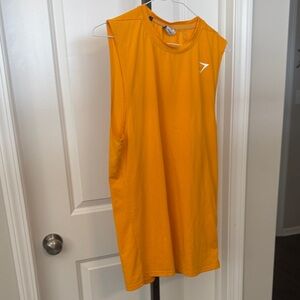 Gymshark Sleeveless Orange Dress
